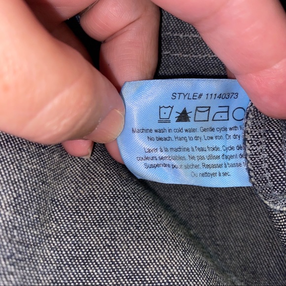 Club Monaco dark denim jean mini skirt LIKE NEW size 6 - Picture 5 of 7